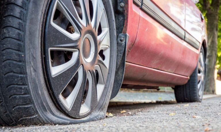 What Causes A Flat Tire