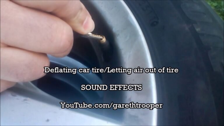 Why Does My Car Sound Like It Has A Flat Tire